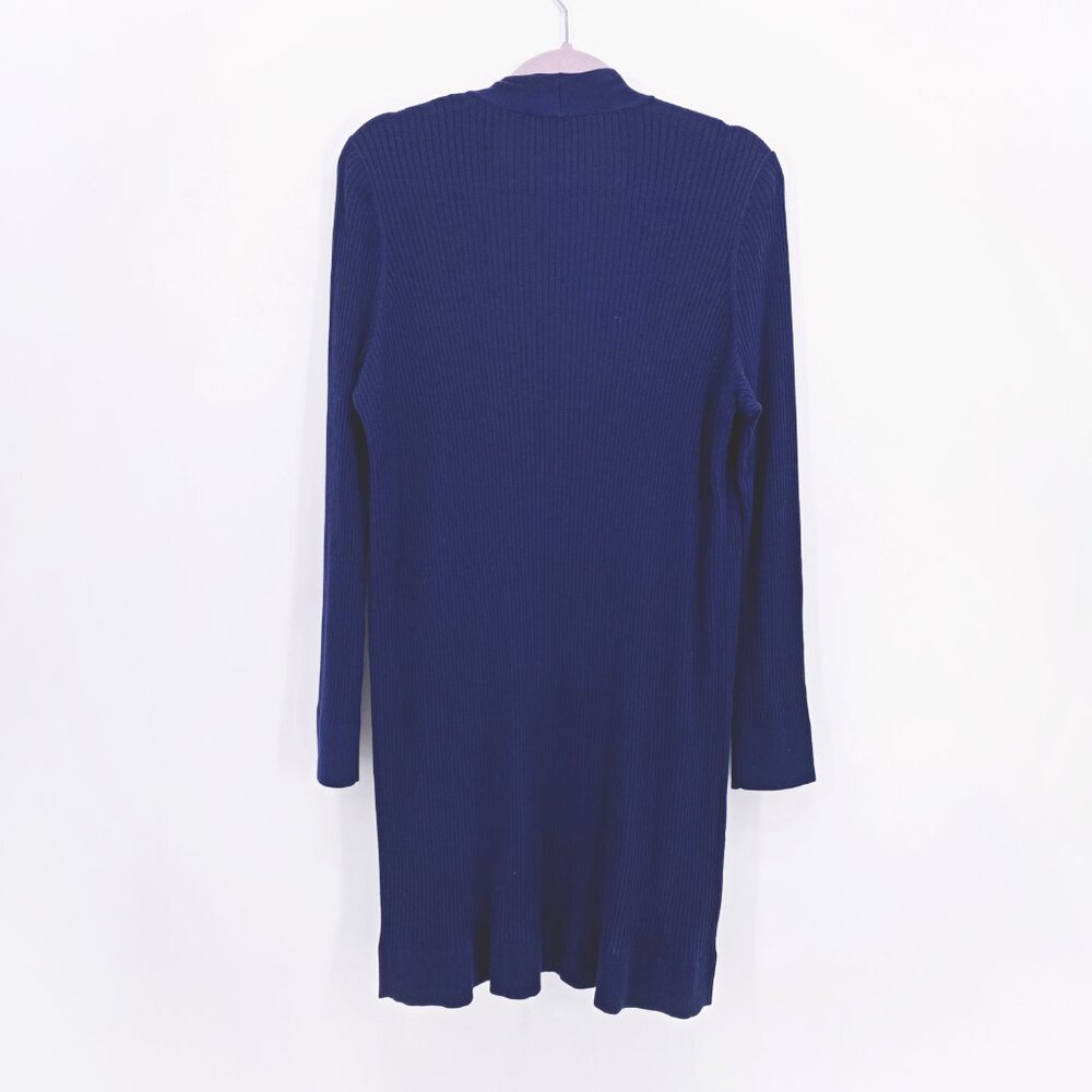 Loft Long Ribbed Open Cardigan - Picture 5 of 9